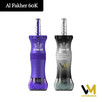 アル・ファケル 60,000パフ クラウンバー E-Hose X 使い捨てベイプ メイン画像 - 60,000パフ 充電式ベイプ
