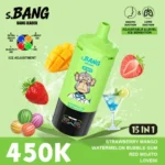 Bang Leader 450Kパフ ストロベリー・マンゴー・スイカ・バブルガム・レッド・モヒート・ラブ66 フレーバー