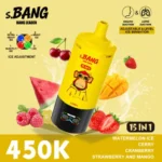 Bang Leader 450Kパフ スイカ・アイス・クランベリー・ストロベリー・マンゴー フレーバーセット