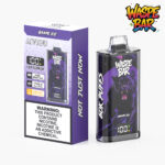 Waspe Bar 60K グレープアイス味 - 60,000パフ 使い捨てベイプ