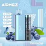 Airmez B20 20Kパフ ブルーベリー・オン・アイス味 - 使い捨てベイプ 100vaping