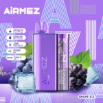 Airmez B20 20Kパフ グレープアイスフレーバー - 使い捨てベイプ 100vaping