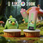 Bang King 200Kパフ 8-in-1 フィジー レモン・ライム・アップル・モヒート・パイナップル・アイス・コーラ・アイスフレーバー - 100vaping