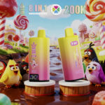Bang King 200Kパフ 8-in-1 トリプルベリー・トロピカルフルーツ・ストロベリー・バナナ・ピンクレモネードフレーバー - 100vaping
