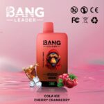 Bang Leader 45Kパフ コーラ・アイス・チェリー・クランベリー風味 使い捨てベイプ - 100vaping