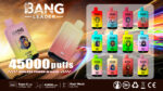 Bang Leader 45Kパフ ディスプレイ画像付き 使い捨てベイプ - 100vaping