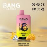 Bang Leader 45Kパフ パイナップルアイス・トリプルマンゴーフレーバー 使い捨てベイプ - 100vaping