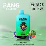 Bang Leader 45Kパフ レッドブル ブルーベリー・スイカ味 使い捨てベイプ - 100vaping