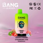 Bang Leader 45,000パフ ストロベリー・キウイ・ピーチ・アイスフレーバー 使い捨てベイプ - 100vaping