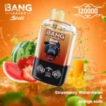 Bang Leader Stoll 120Kパフ ストロベリー・スイカ・オレンジソーダフレーバー - 100vaping