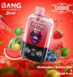 Bang Leader Stoll 120Kパフ スイカ・バブルガム・ミックスフルーツフレーバー - 100vaping