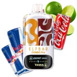 ELF BAR Combo Pro 30000パフ ELFBULL + ライムコーラ味 使い捨てベイプ - 100vaping