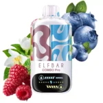 ELF BAR Combo Pro 30000パフ ジャスミン・ラズベリー＋ブルーベリー・アイス フレーバー 使い捨てベイプ - 100vaping