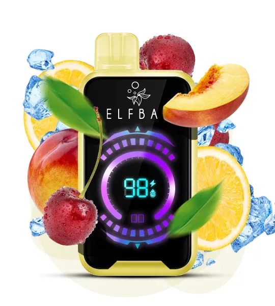 ELF BAR FS18000 18000パフ チェリー・ピーチ・レモネード味 使い捨てベイプ - 100vaping