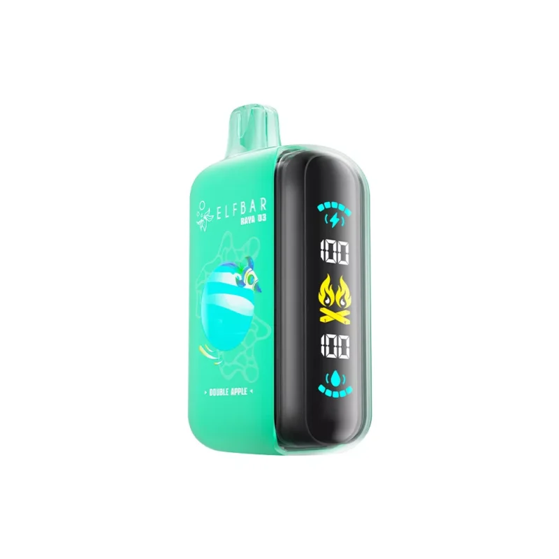 ELF BAR RAYA D3 25000パフ ダブルアップル 使い捨てベイプ - 100vaping