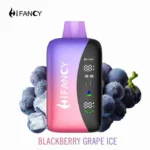 HIFANCY RAINBOW 25000パフ ブラックベリー・グレープ・アイス風味 使い捨てベイプ - 100vaping