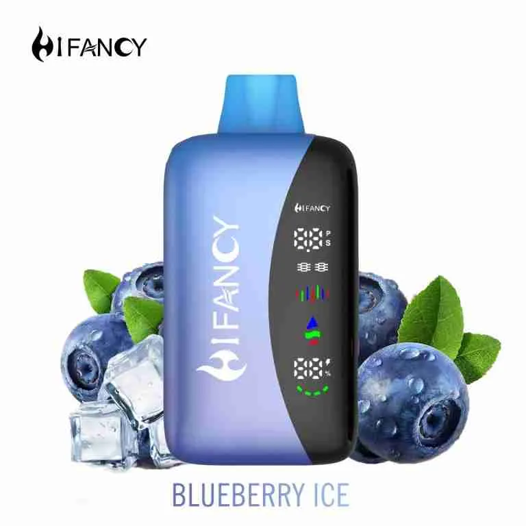 HIFANCY RAINBOW 25000パフ ブルーベリーアイス味 使い捨てベイプ - 100vaping