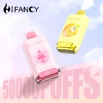 HIFANCY SPACE 50000パフ ディスプレイ付き 使い捨てベイプ 4本セット - 100vaping