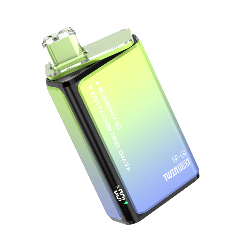 HIFANCY TWIN MAX 60,000パフ キウイ味 使い捨てベイプ - 100vaping