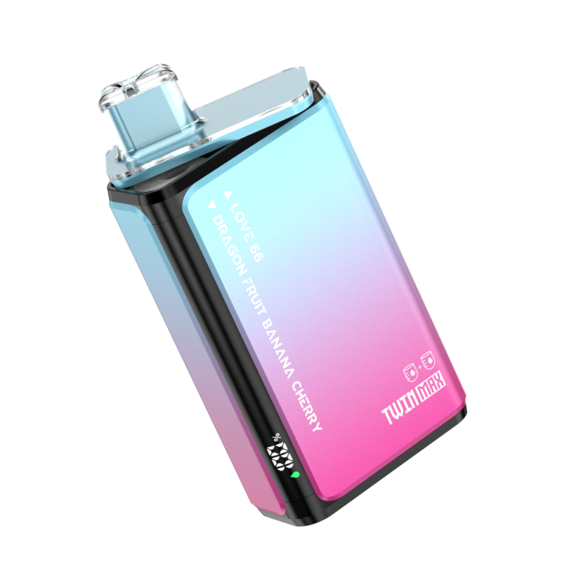 HIFANCY TWIN MAX 60000パフ Love 66フレーバー 使い捨てベイプ - 100vaping
