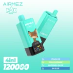 Airmez Fox 120Kパフ 4-in-1フレーバー 使い捨てベイプデバイス - 100vaping