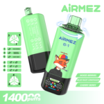 Airmez FOX 6 IN 1 140K Puffs Flavor 3 - Dragonfruit Ice, Fruity Fusion, Raspberry Watermelon