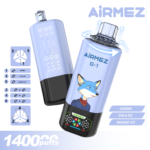 Airmez FOX 6 IN 1 140K Puffs Flavor 5 - Peach Ice, Mango Ice, Dr Blue