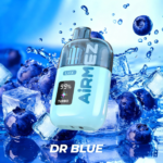 Airmez Lux 60Kパフ ドクター・ブルー・フレーバー - 使い捨てベイプ 100vaping