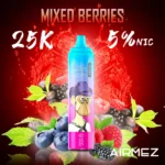 Airmez Tornado 25K Puffs Mixed Berries Flavor - Disposable Vape 100vaping