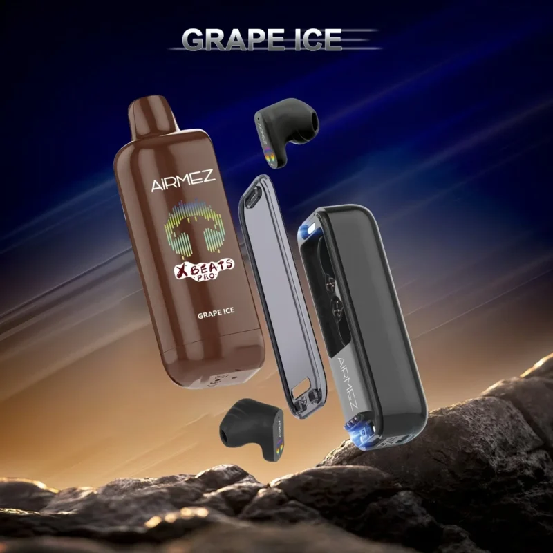 Airmez Xbeats Pro 50Kパフ グレープアイスフレーバー - 100vaping