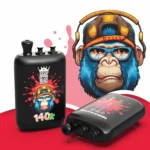 Bang Blaze 140Kパフ 3-in-1 ストロベリー・スイカ・ブルーベリー・ピーチ・ブラックカラント・パイナップル・アイスフレーバー 使い捨てベイプ - 100vaping