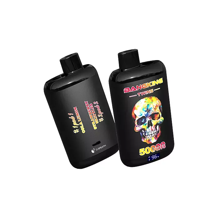 Bang King Twins 50Kパフ デュアルフレーバー 使い捨てベイプ メイン画像 - 100vaping