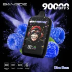 Bang DE 90Kパフ ブルーラズ風味 使い捨てベイプ - 100vaping