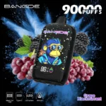 Bang DE 90Kパフ グレープ・ブラックカラント味 使い捨てベイプ - 100vaping