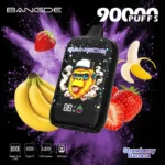 Bang DE 90Kパフ ストロベリー・バナナ味 使い捨てベイプ - 100vaping
