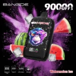 Bang DE 90Kパフ スイカアイス風味 使い捨てベイプ - 100vaping