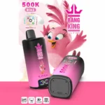 Bang King 500K Puffs 8-in-1 Cool Mint Peach Berry Blue Cherry Lemon Kiwi Watermelon Ice Flavor Disposable Vape - 100vaping