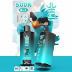 Bang King 500K Puffs 8-in-1 Watermelon Bubblegum Blueberries Raspberries Raspberry Watermelon Watermelon Blueberry Flavor Disposable Vape - 100vaping