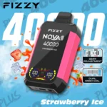Fizzy Nova Plus 40000 40Kパフ ストロベリーアイスフレーバー 使い捨てベイプ - 100vaping