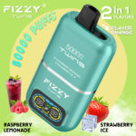 Fizzy Twins 50000 50Kパフ ラズベリーレモネード＆ストロベリーアイス風味 使い捨てベイプ - 100vaping