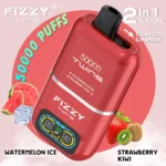 Fizzy Twins 50000 50Kパフ スイカアイス＆ストロベリーキウイフレーバー 使い捨てベイプ - 100vaping