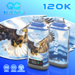 QQ Bang 12万パフ ブルー・ラズ・アイス風味 使い捨てベイプ - 100vaping
