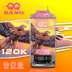 QQ Bang 12万パフ ハババ ストロベリー味 使い捨てベイプ - 100vaping