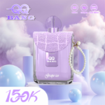 QQ Bang 15万パフ グレープアイス味 使い捨てベイプ - 100vaping