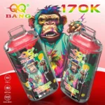 QQ Bang 17万パフ チェリー・ピーチ・レモネード風味 使い捨てベイプ - 100vaping