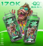 QQ Bang 17万パフ クールミント味 使い捨てベイプ - 100vaping
