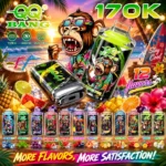 QQ Bang 17万パフ 使い捨てベイプ メイン画像 - 100vaping