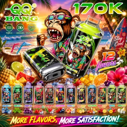 QQ Bang 17万パフ 使い捨てベイプ メイン画像 - 100vaping