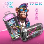 QQ Bang 17万パフ ピーチアイスフレーバー 使い捨てベイプ - 100vaping