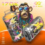 QQ Bang 17万パフ ピーチ・マンゴー・パイナップル風味 使い捨てベイプ - 100vaping